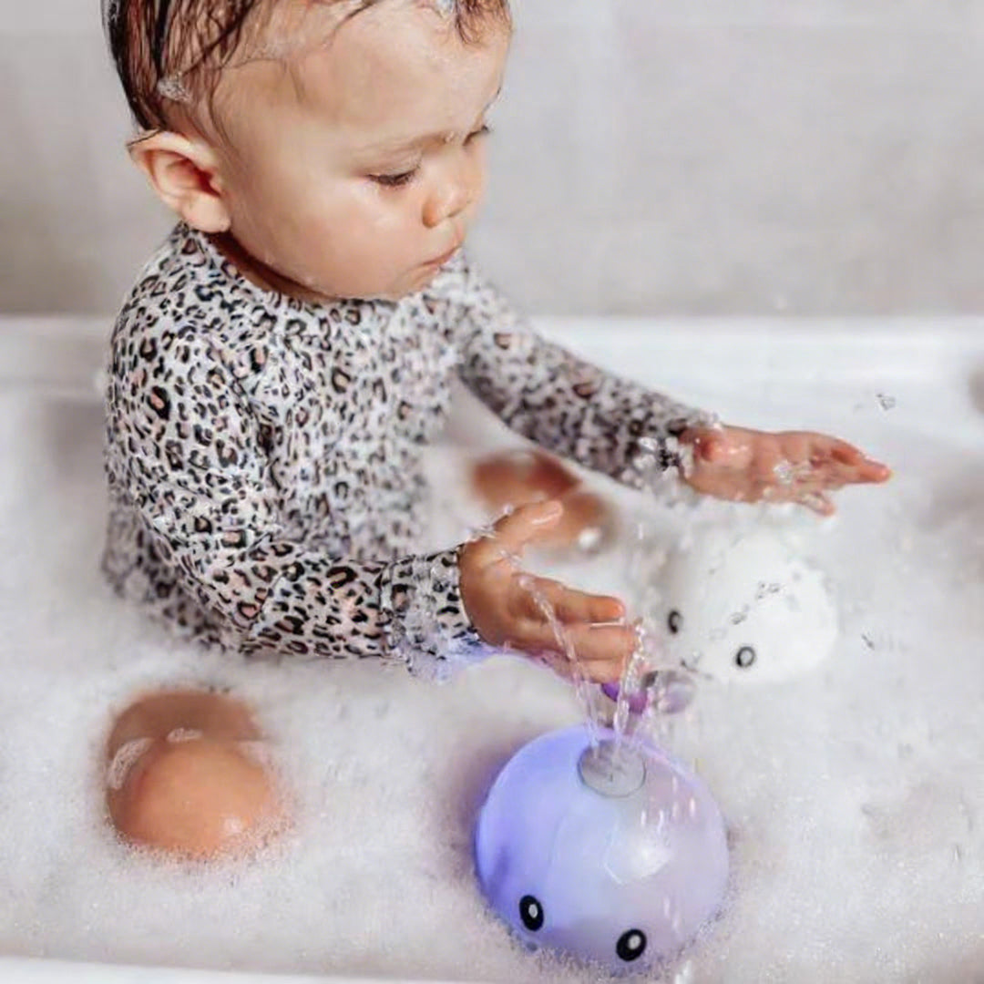 Light-Up Whale: The World's Favorite Automatic Induction Bath Toy for Happy Babies