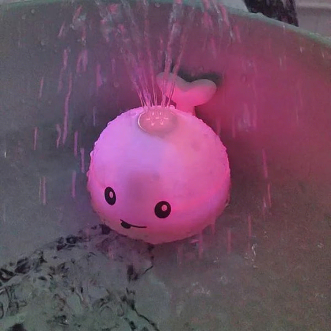 Light-Up Whale: The World's Favorite Automatic Induction Bath Toy for Happy Babies