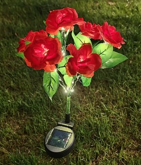 🎁Last Day Promotion 60% OFF🔥☀️2026 NEW Solar Simulated Garden Lights,upgraded solar panels, IP65 dustproof and waterproof