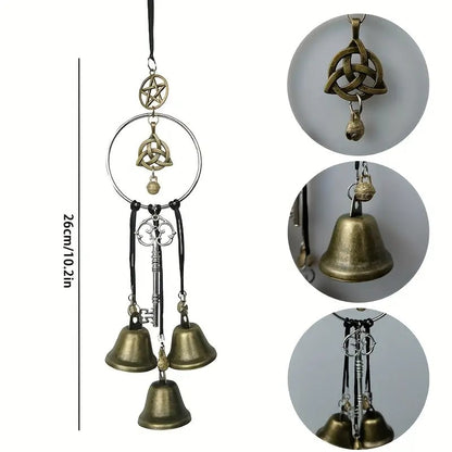 🔥BUY 2 GET 1 FREE🧙‍♀️🔔Handmade Witch Bells for Home Protection