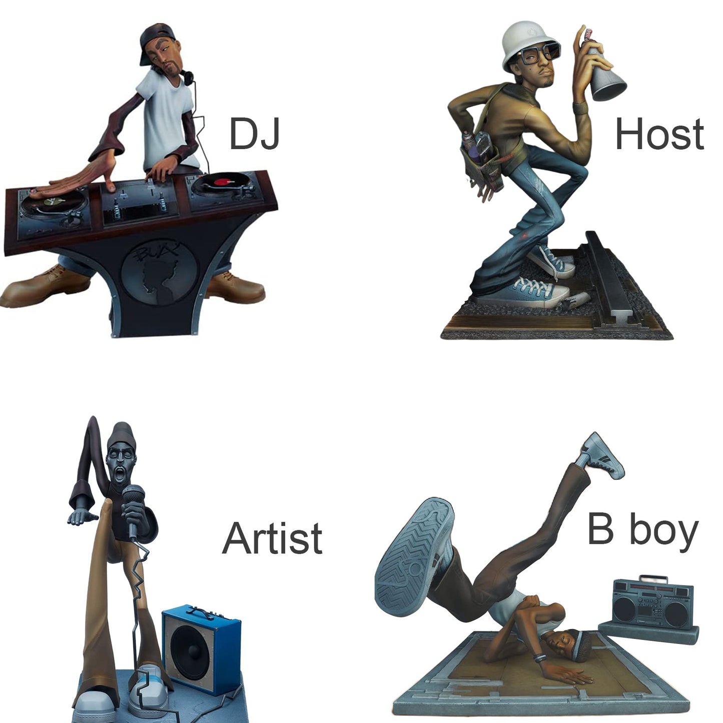 🔥LAST DAY 50% OFF -The Hip-Hop Elements Statue