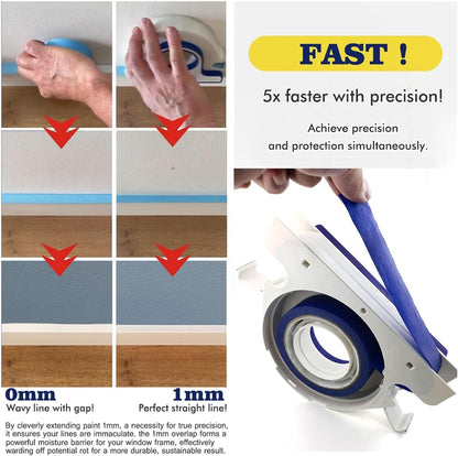 Painters Tape Applicator, Masking Paint Tape Applicator Set For Painting Trim, Wall And Floor Painting