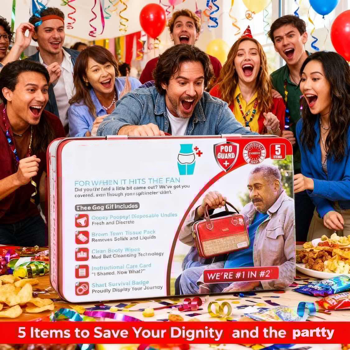 🚨 Emergency Shart Kit - Because Life's Little Accidents Happen! 😅