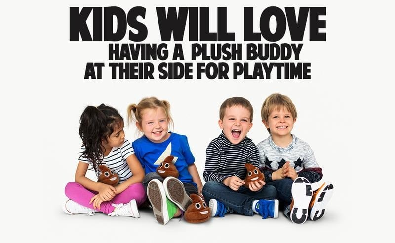 🏆35K+ SOLD!💥Funny Talking Poop Plush Toy – Makes Fart Sounds!