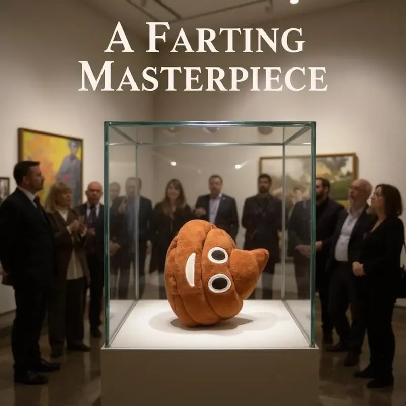 🏆35K+ SOLD!💥Funny Talking Poop Plush Toy – Makes Fart Sounds!