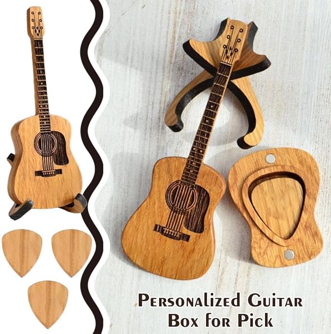 Guitar + Guitar Pick(3 pcs)