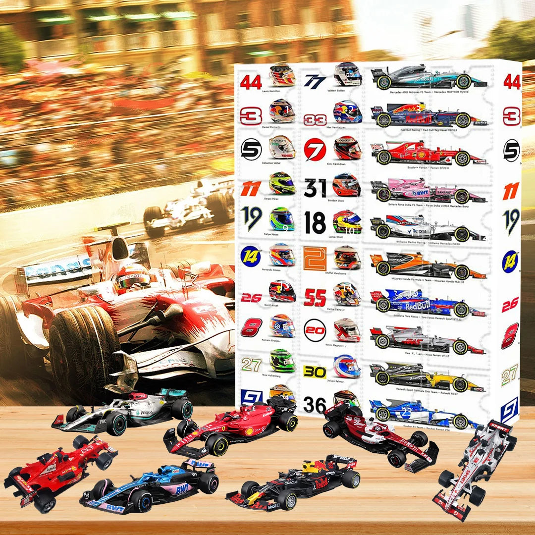 F1 Advent Calendar -- The One With 24 Little Doors