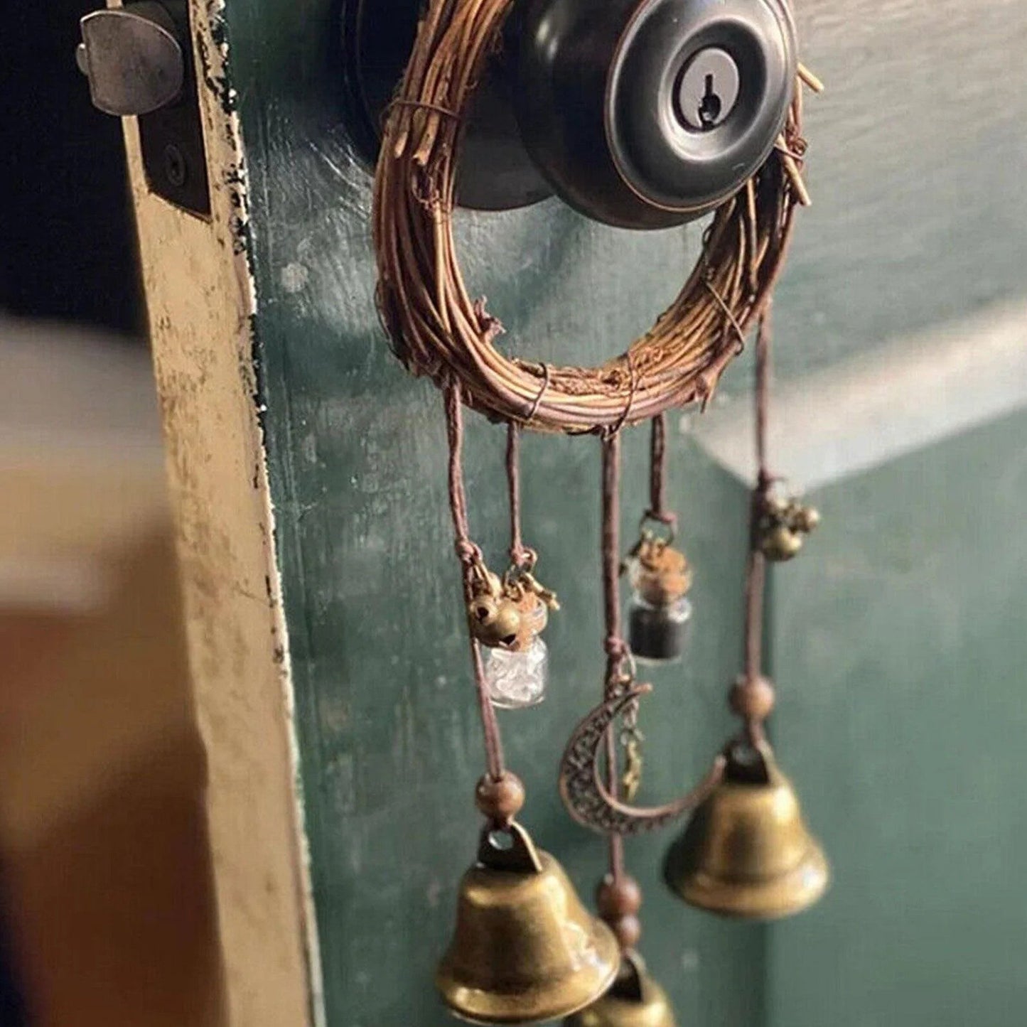 🔥BUY 2 GET 1 FREE🧙‍♀️🔔Handmade Witch Bells for Home Protection
