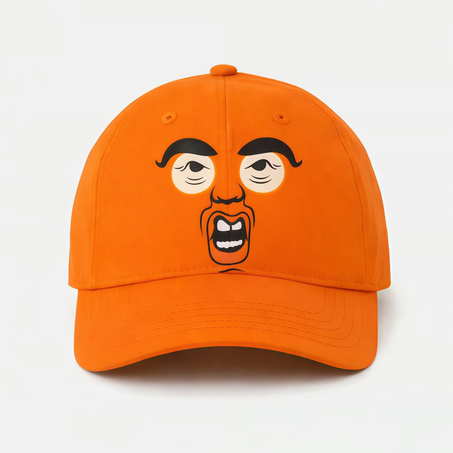 🏆35K+ SOLD!Expressionless Orange-Faced Golf Cap