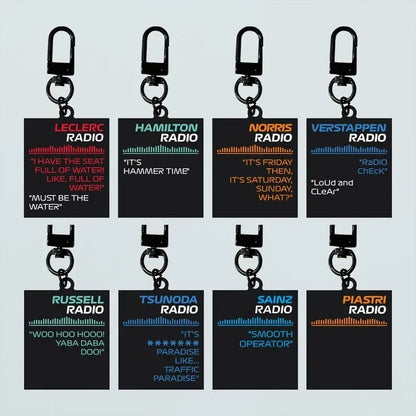 🔥Last 4 Hours Sale: Save 49% -Racing Team Radio Keychain