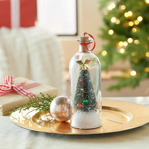 🎄🔥Christmas Tree Message in a Bottle🎁
