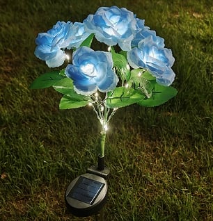 🎁Last Day Promotion 60% OFF🔥☀️2026 NEW Solar Simulated Garden Lights,upgraded solar panels, IP65 dustproof and waterproof