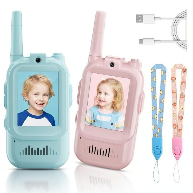 Last Day 50% OFF 🔥Rechargeable Video Walkie Talkies for Kids