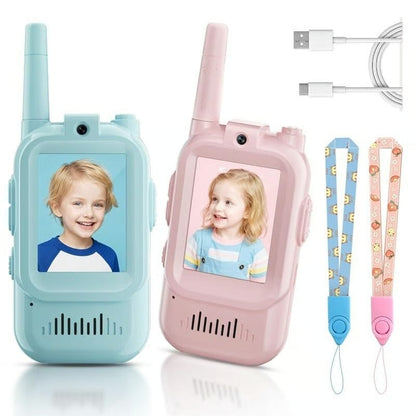 Last Day 50% OFF 🔥Rechargeable Video Walkie Talkies for Kids