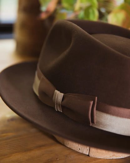 Bespoke Handmade Fedora - Special hat band