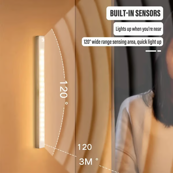 🔥Only $12.9 Last Day Promotion!💡- Punch-free Smart Sensor Magnetic Rechargeable LED Lights