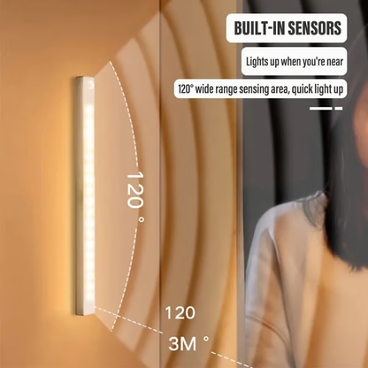 🔥Only $12.9 Last Day Promotion!💡- Punch-free Smart Sensor Magnetic Rechargeable LED Lights