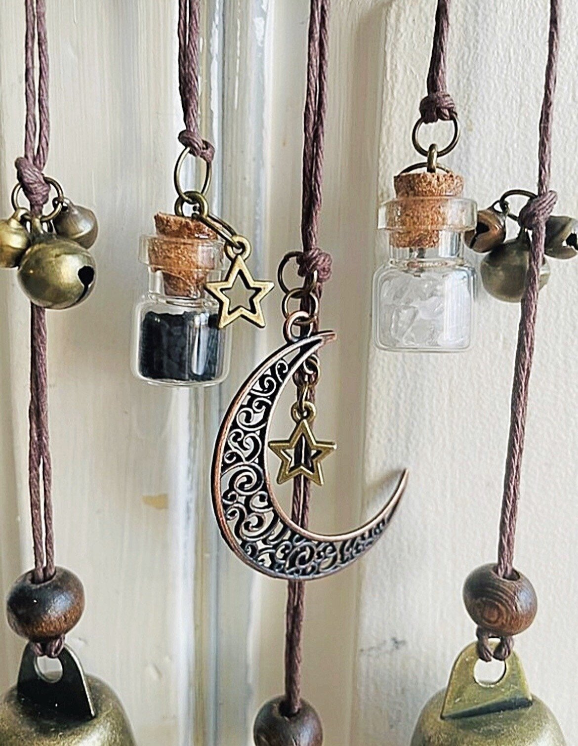 🔥BUY 2 GET 1 FREE🧙‍♀️🔔Handmade Witch Bells for Home Protection