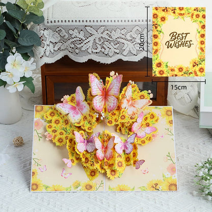 🏆35K+ SOLD! 🌼💌 Forever-Blooming 3D Flower Pop-Up Card– Personalized Love Message & Everlasting Bloom 🎁