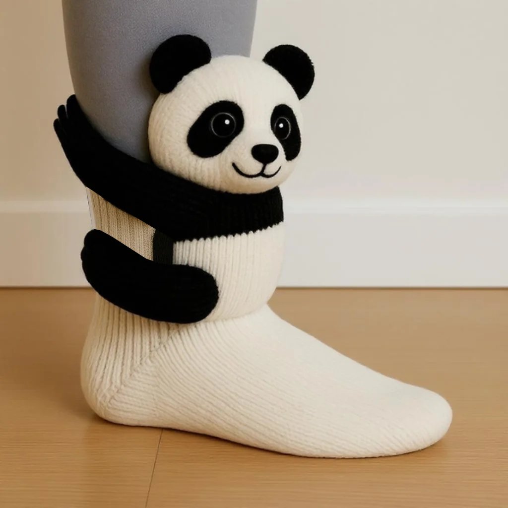 🎅Christmas Eve Sale 49% OFF🧦Hand Crocheted 3D Animal Socks