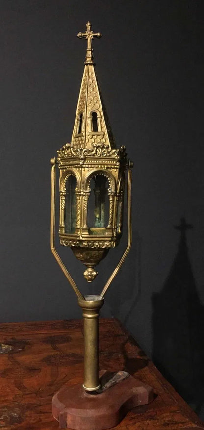 🔥49% OFF - 🖤🕯️Antique Gothic Candle Lantern✨(Same as in the video)