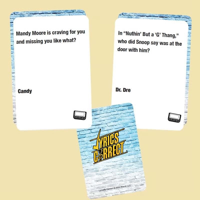 🎶Lyrics Correct Pop Quiz 90s & 2000s Edition Music Trivia Game