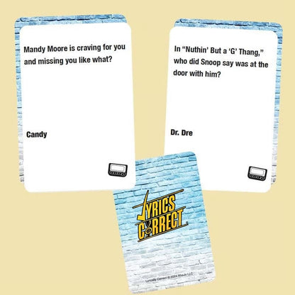 🎶Lyrics Correct Pop Quiz 90s & 2000s Edition Music Trivia Game