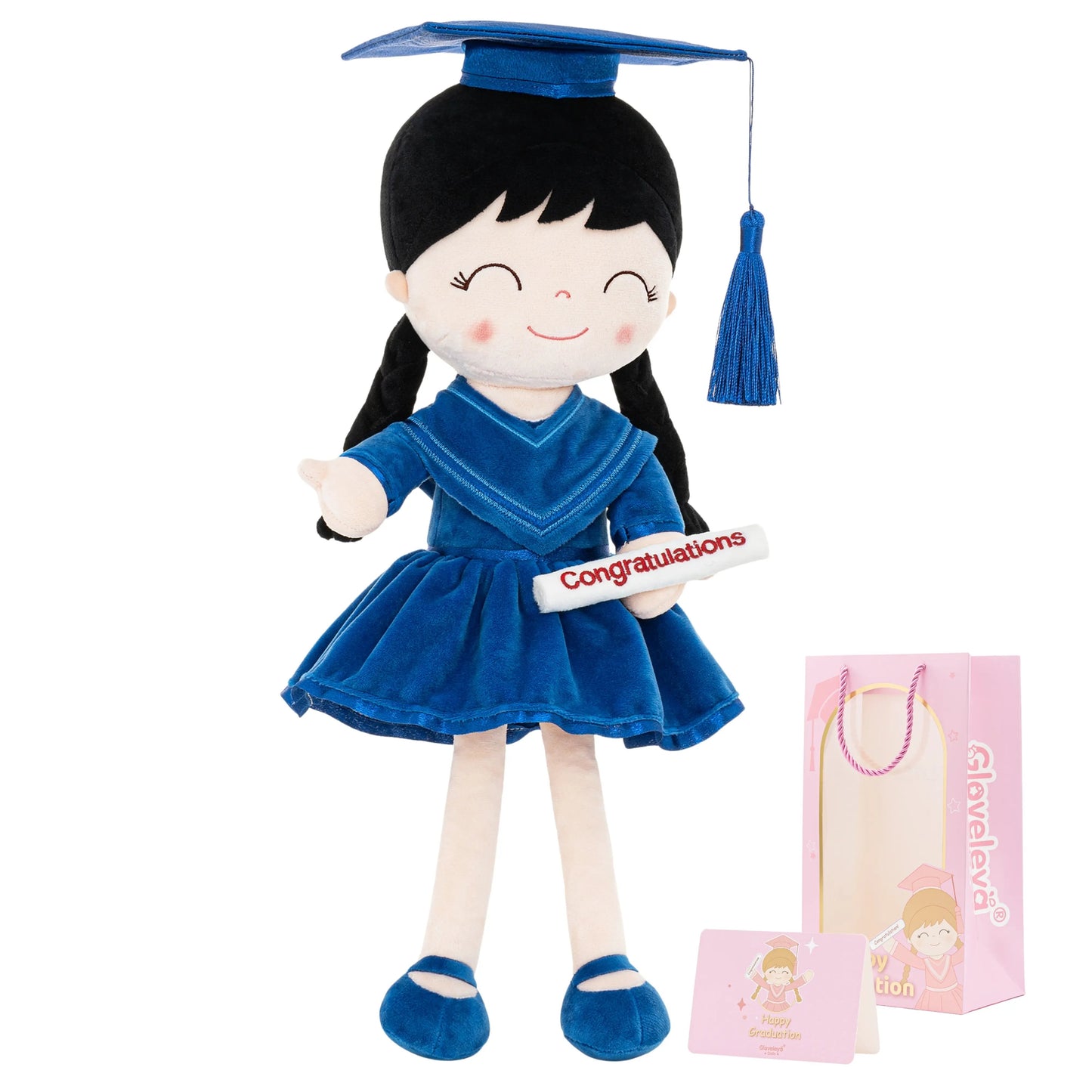 🎓🎁Gloveleya 2026 Graduation Plush Doll – Soft Keepsake for Little Graduates
