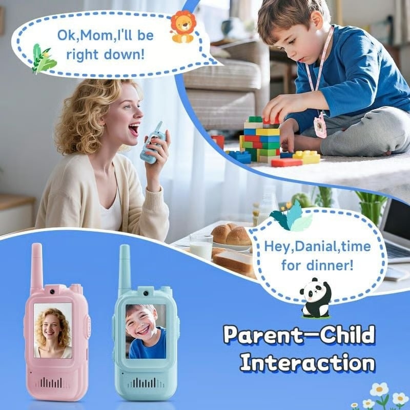 Last Day 50% OFF 🔥Rechargeable Video Walkie Talkies for Kids