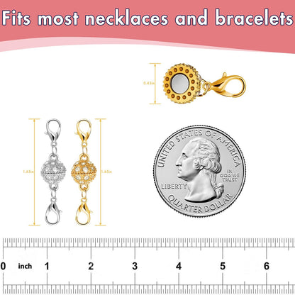 🏆 50K+ SOLD! Almost Gone-💥Magnetic Necklace Clasps and Closures,Best gifts