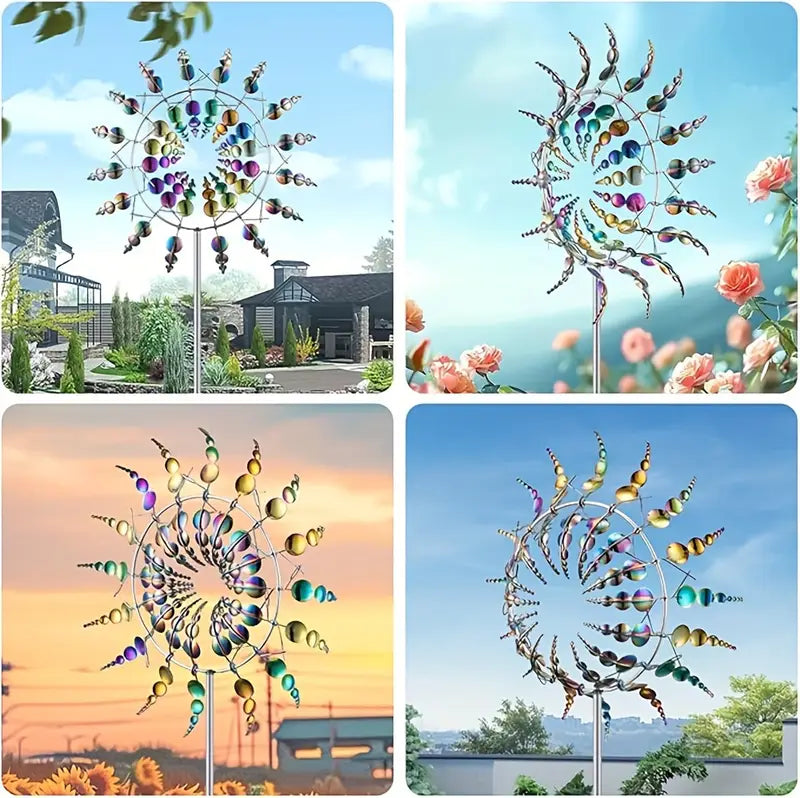 🌟 Transform Your Garden with a Stunning Wind Spinner Weather Vane! 🌪️