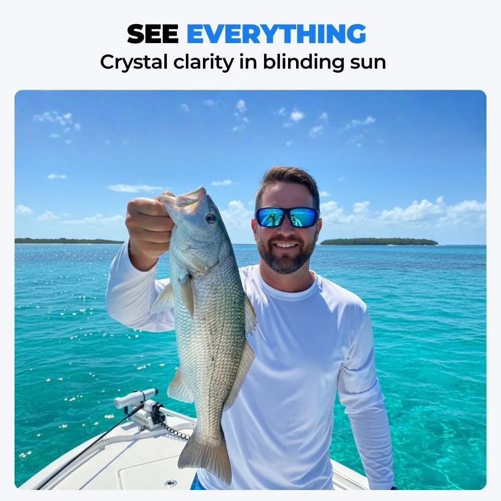 👓Polarized Sunglasses – Clear Vision, Safe Adventures