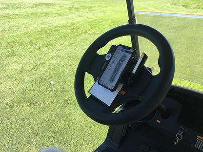 🔥Hot Sale 49% OFF - 🌟⛳ Golf cart steering wheel phone holder(✨Suitable for any phone model)