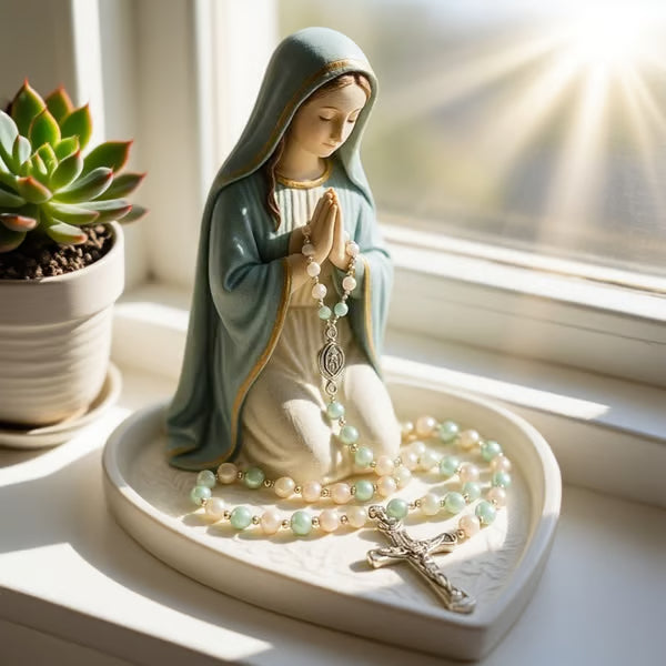 🔥Virgin Mary Rosary Holder - ⌛Limited Handmade Series