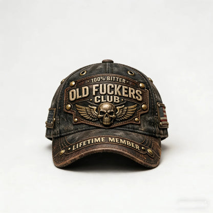 ❤️Old Fuckers Club-Vintage Baseball Cap🎁