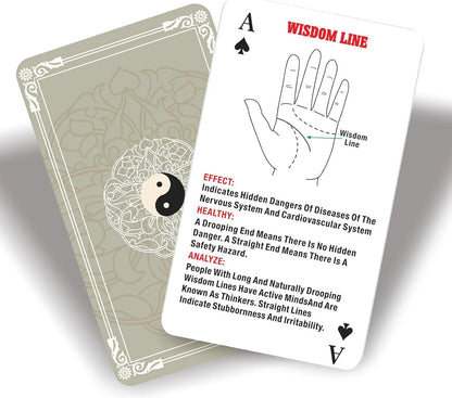 ☸Palmistry Fortune Telling Oracle Cards