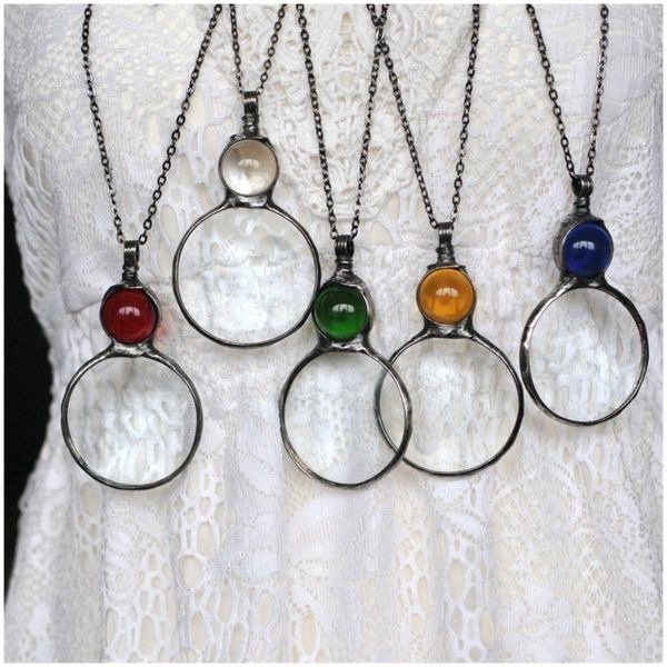 🎁Mother's Day Pre-Sale 49% OFF-💎Magnifying Glass Necklace gift