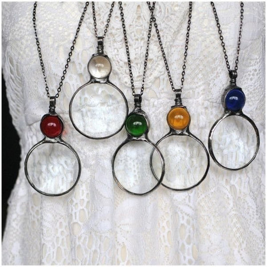 🎁Mother's Day Pre-Sale 49% OFF-💎Magnifying Glass Necklace gift