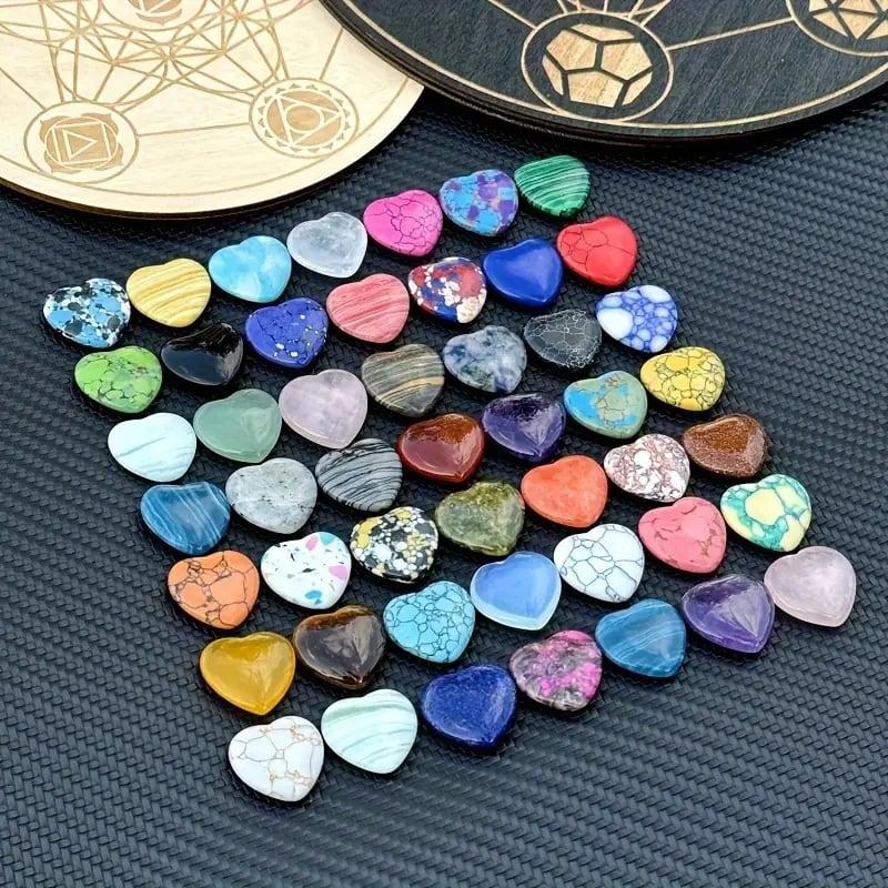 🌹❤️Thanksgiving Day, Christmas Day  Birthday, wedding, anniversary, Gift ❤️🌹🌹 Heart-shaped crystal (30 pieces)