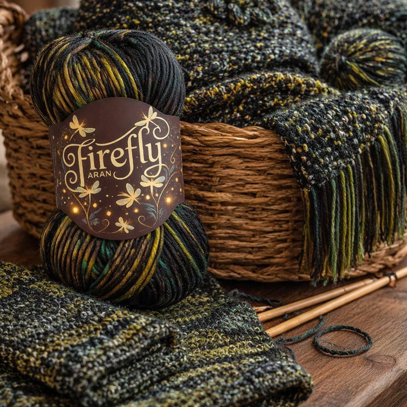 🏆35K+ SOLD! ✨Iridescent Shimmer Yarn: A Touch of Magic in Every Stitch