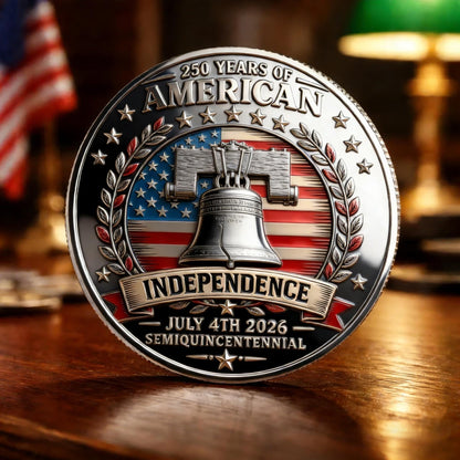 America 250th Anniversary Commemorative Coin — “Celebrating Freedom & Unity” 🇺🇸