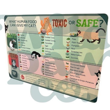 🔥 🧲“Can My Dog or Cat Eat This?” Quick-Check Pet Food Guide Magnet 🐶🐱