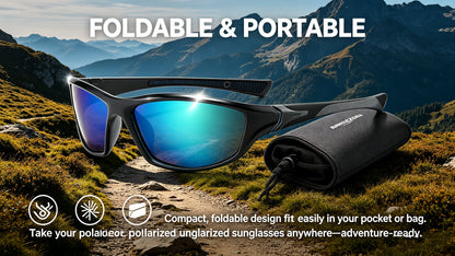 👓Polarized Sunglasses – Clear Vision, Safe Adventures