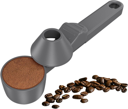 🎯 Coffee Scoop with Funnel – 2-Tbsp Measuring Spoon for K-Cup Pods, Ground Coffee & Protein Powder