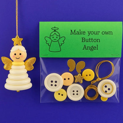 (🔥Hot Sale🔥)☃️ DIY Button Snowman Ornament Kit🌲
