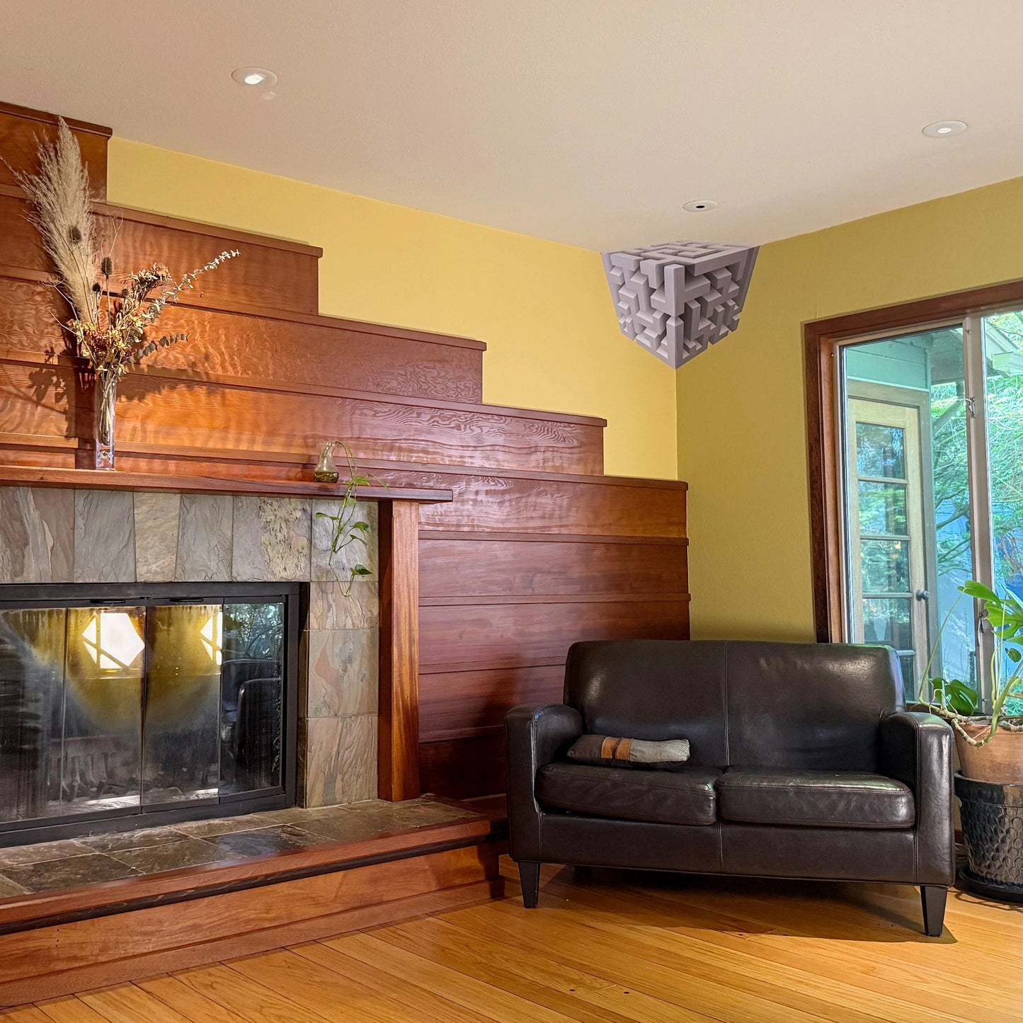 🧠✨Illusory Corners – Wall Art That Reshapes Reality