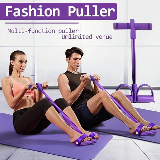 💪 2026 New Upgraded 8-Tube Pedal Resistance Device – Detachable & Adjustable Full-Body Trainer