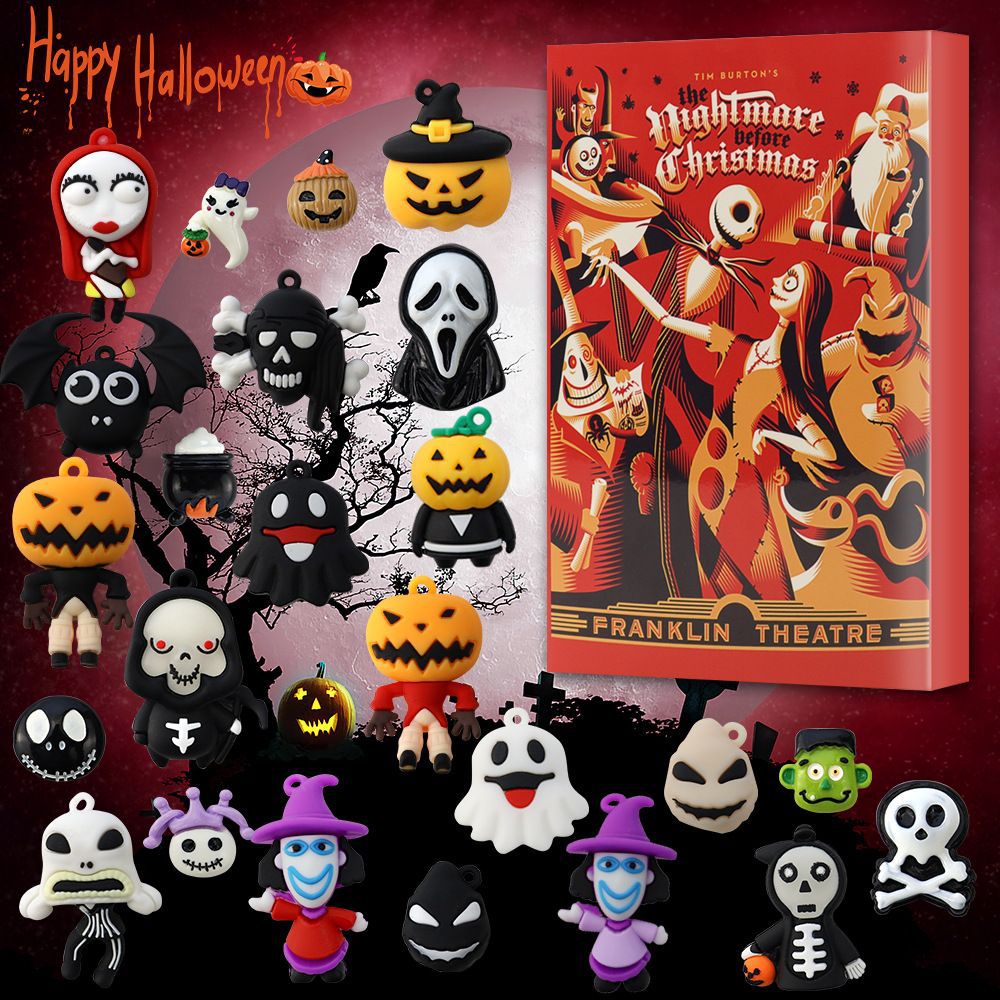 Halloween Advent Calendar 2025 - Contains 24 Gifts