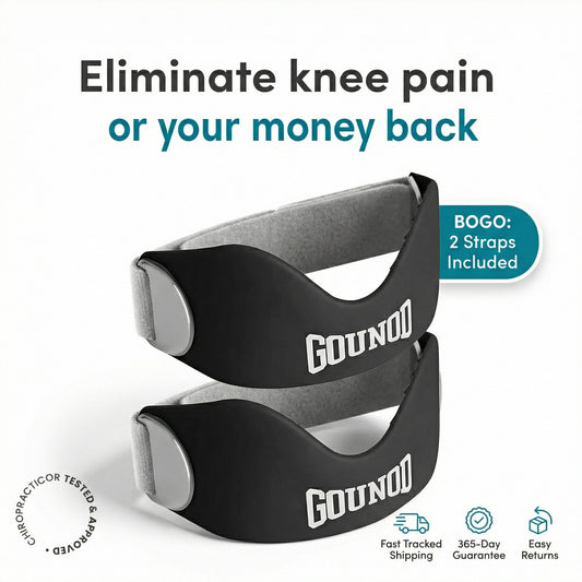 Gounod - Patellar Tendon Support Strap (2 Straps Included)