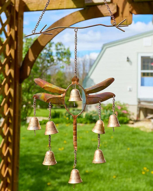 Dragonfly with Bells Wind Chime